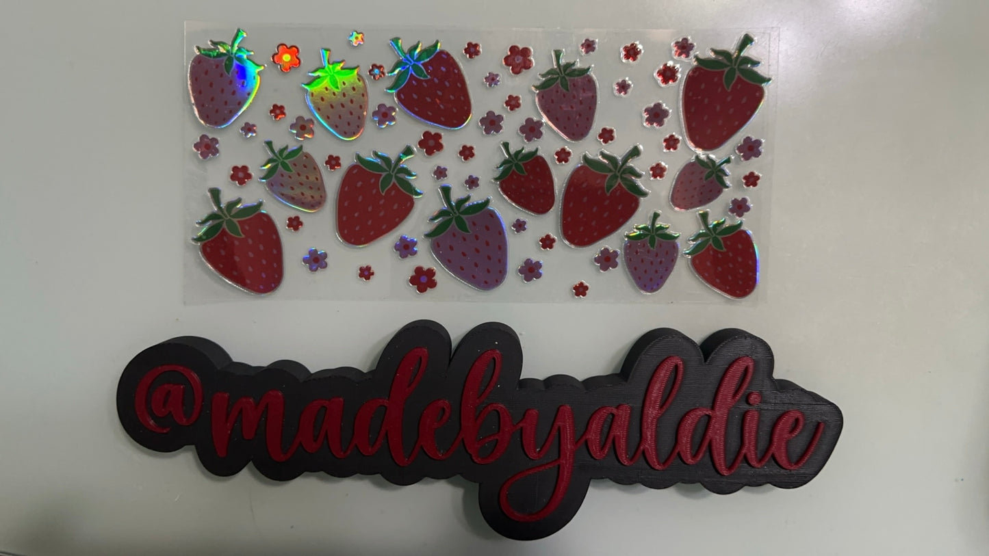 holographic strawberries