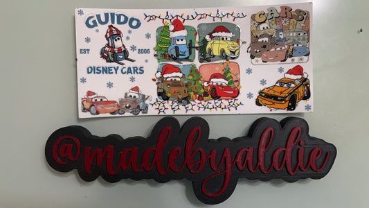 cars & guido disney cars - est 2006