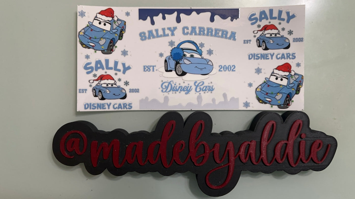 sally carrera disney cars - est 2002