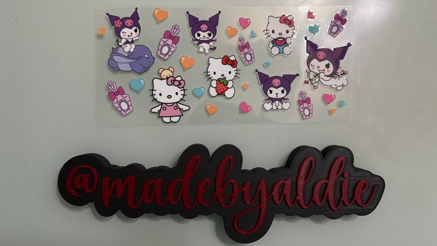 hello kitty & kuromi