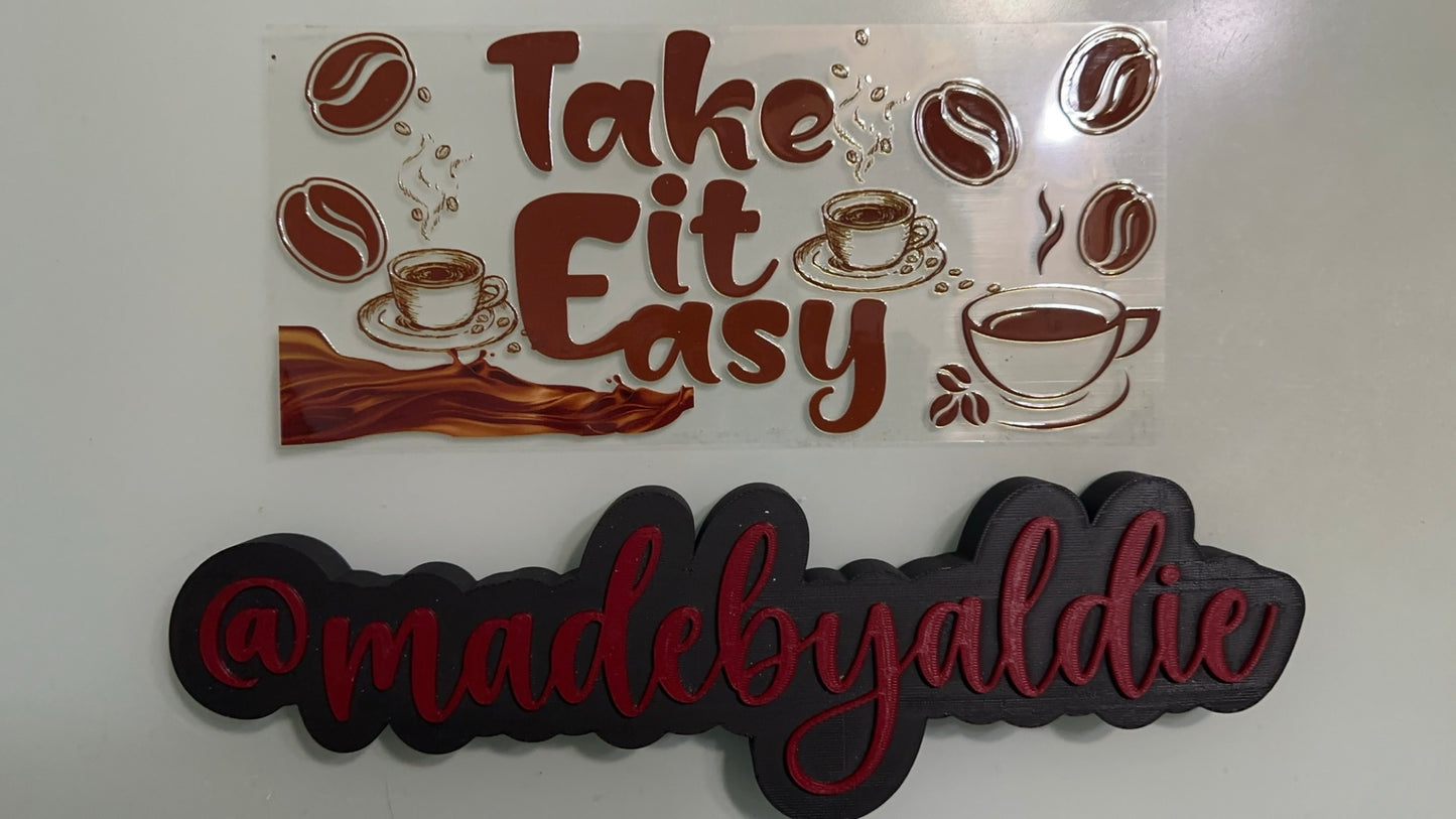 take it easy