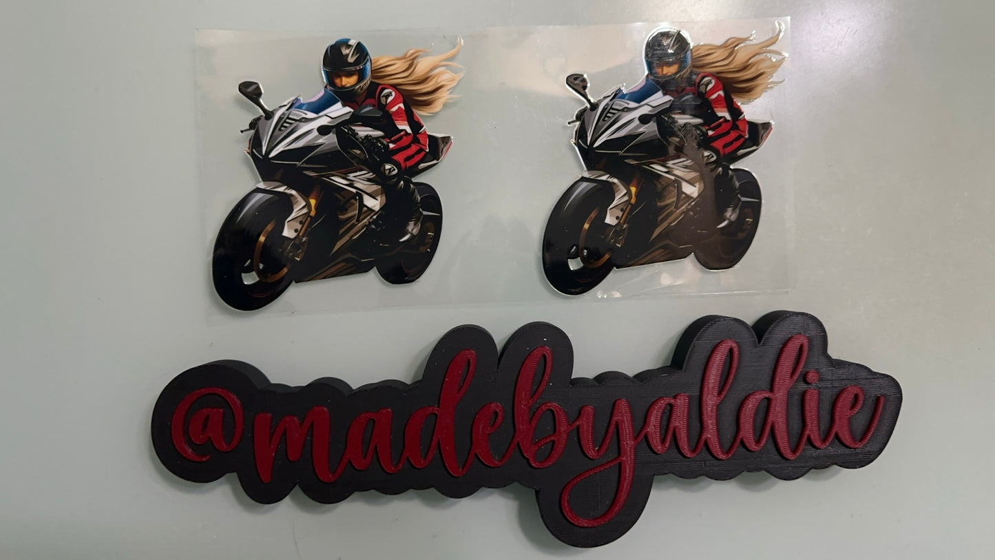motorcycle girl