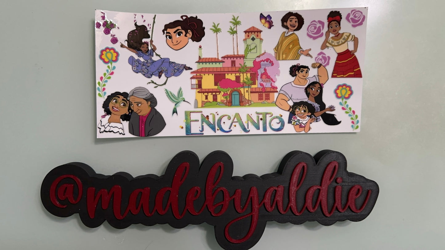 encanto characters & castle