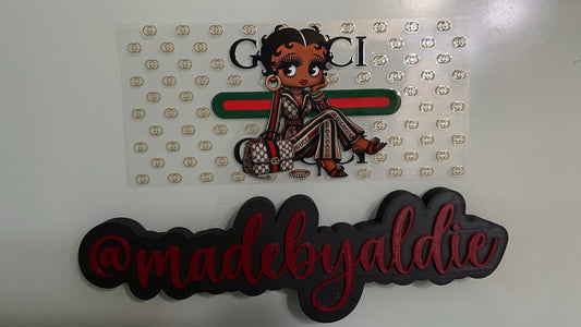 gucci betty boop in gucci fit