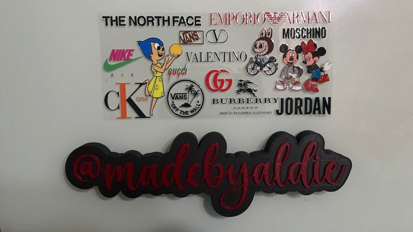 joy, mickie & minnie mouse & designer