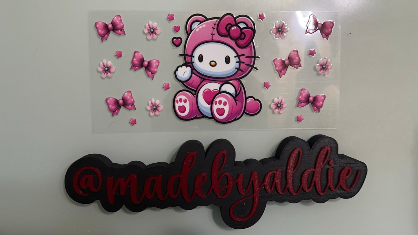 hello kitty in carebear