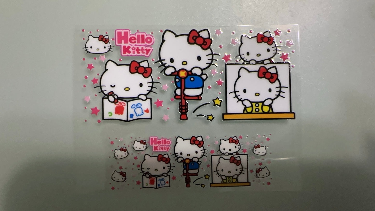 hello kitty & stars mini keychain wrap