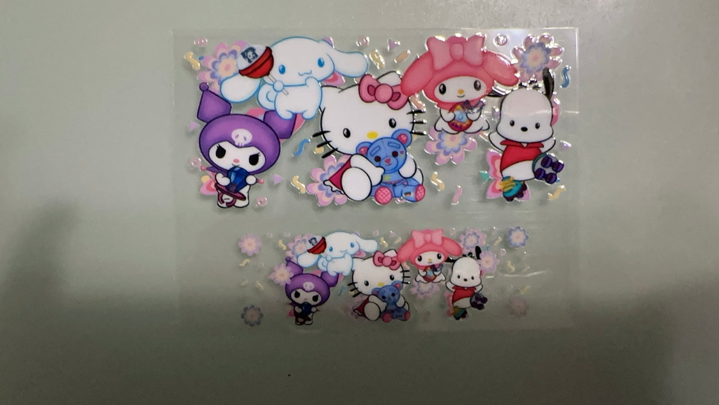 hello kitty & friends mini keychain wrap