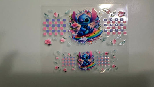 stitch w game controller mini keychain wrap