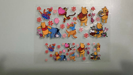 winnie & eeyore mini keychain wrap