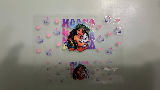 moana mini keychain wrap