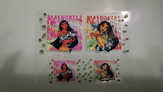 pocahontas mini keychain wrap