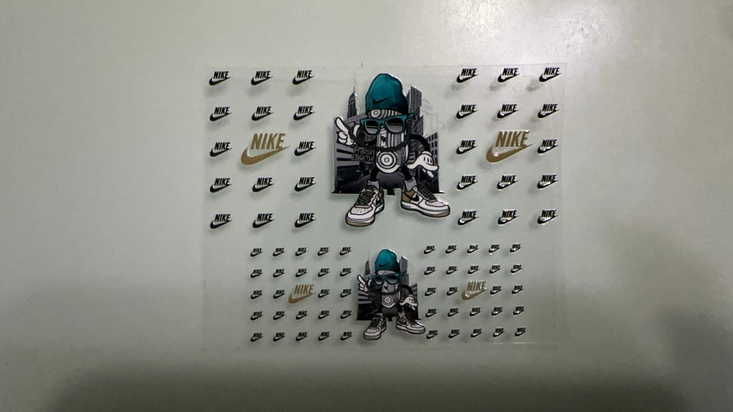 nike sole mini keychain wrap