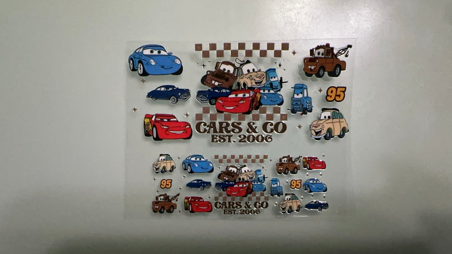 cars & co. mini keychain wrap