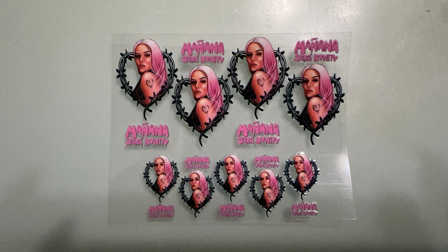 karol g mañana será bonita mini keychain wrap