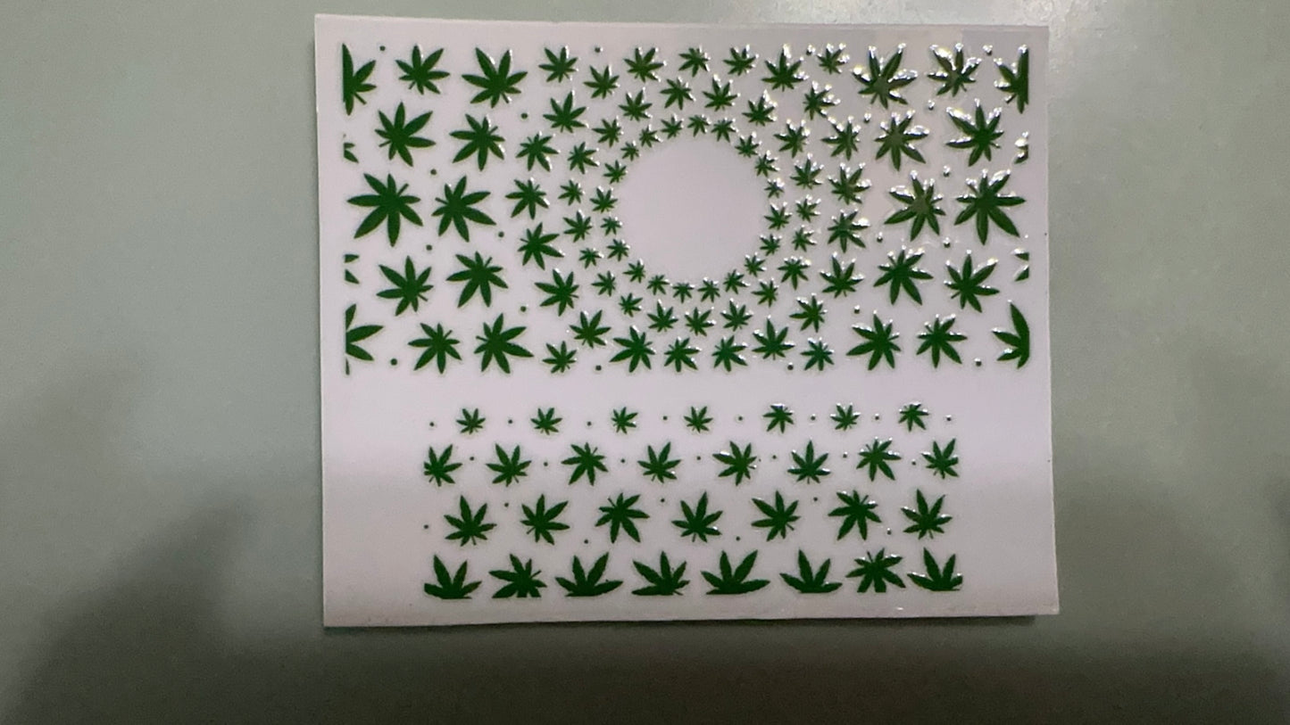 circle of weed mini keychain wrap