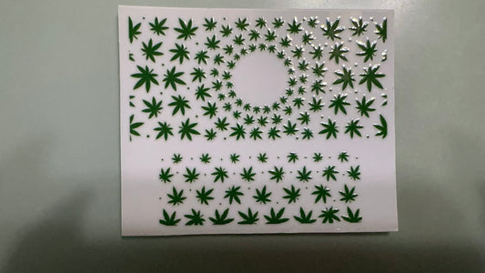 circle of weed mini keychain wrap