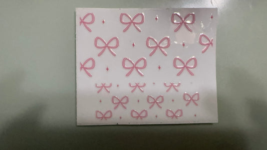 bows & sparkles mini keychain wrap